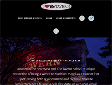 Tablet Screenshot of ilovethetavern.com